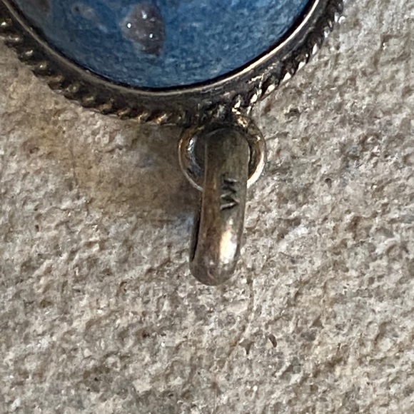 Vintage Lapis pendant - Picture 8 of 15